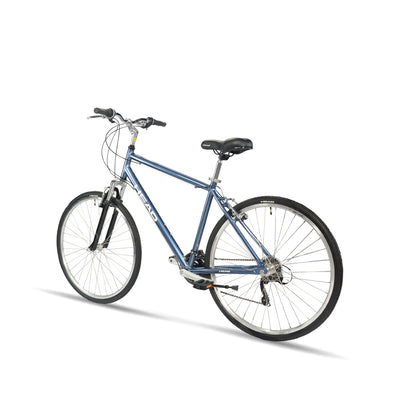 Strada Microshift Comfort Bike, 700c, Blue