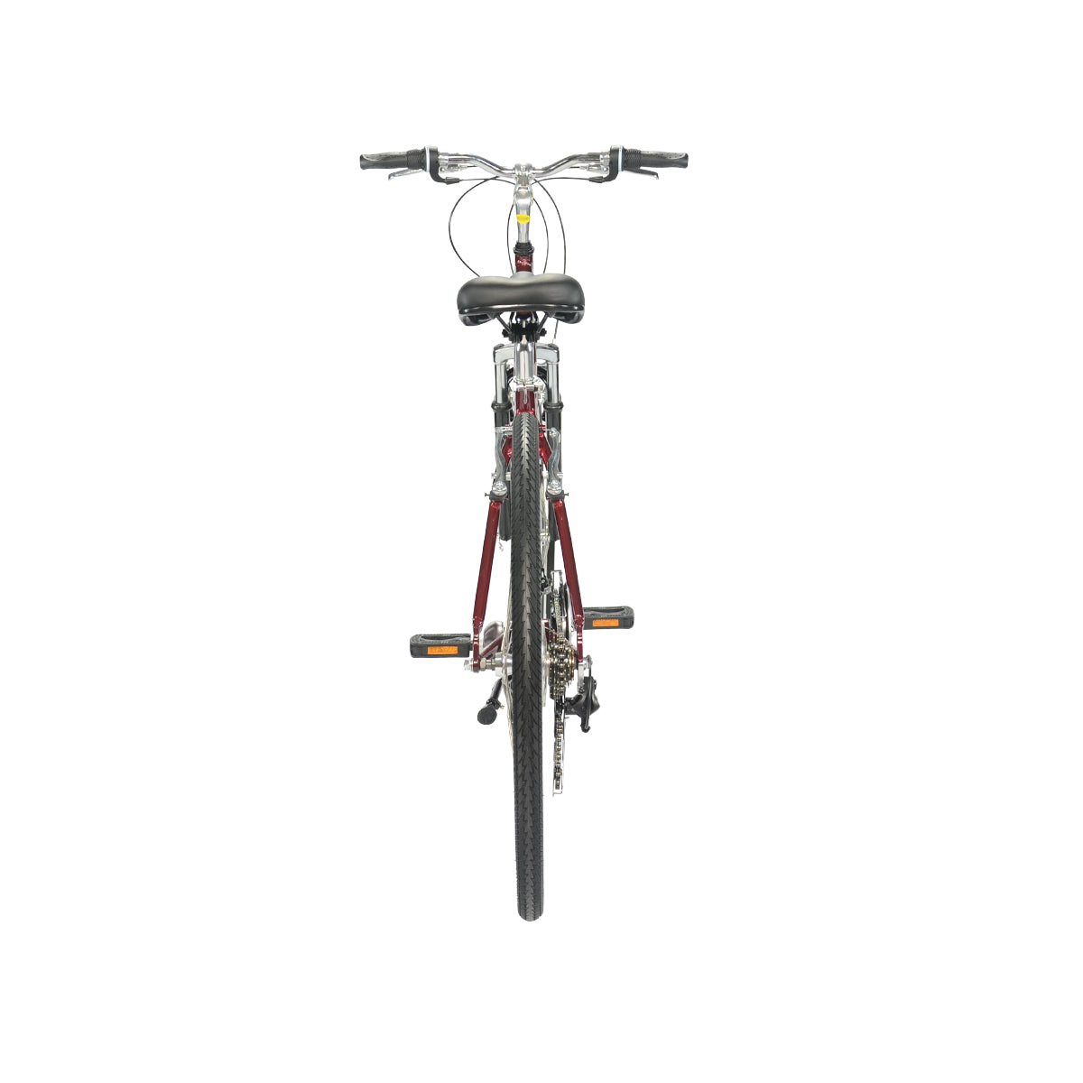 Strada Microshift Comfort Bike, 700c, Maroon